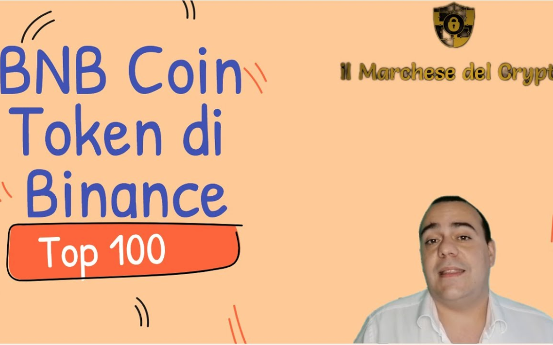 $BNB COIN, Altcoin e Token di Binance !
